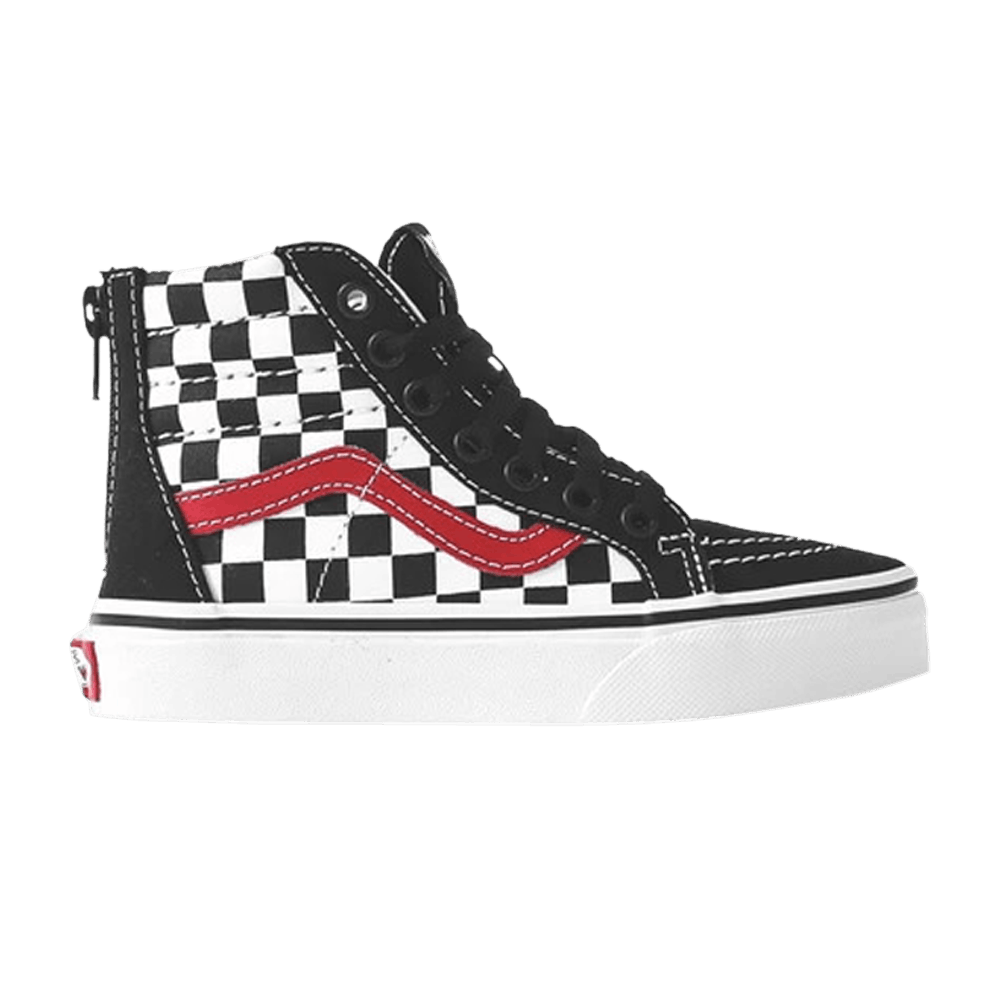 Sk8-Hi Zip Kids 'Checkerboard'