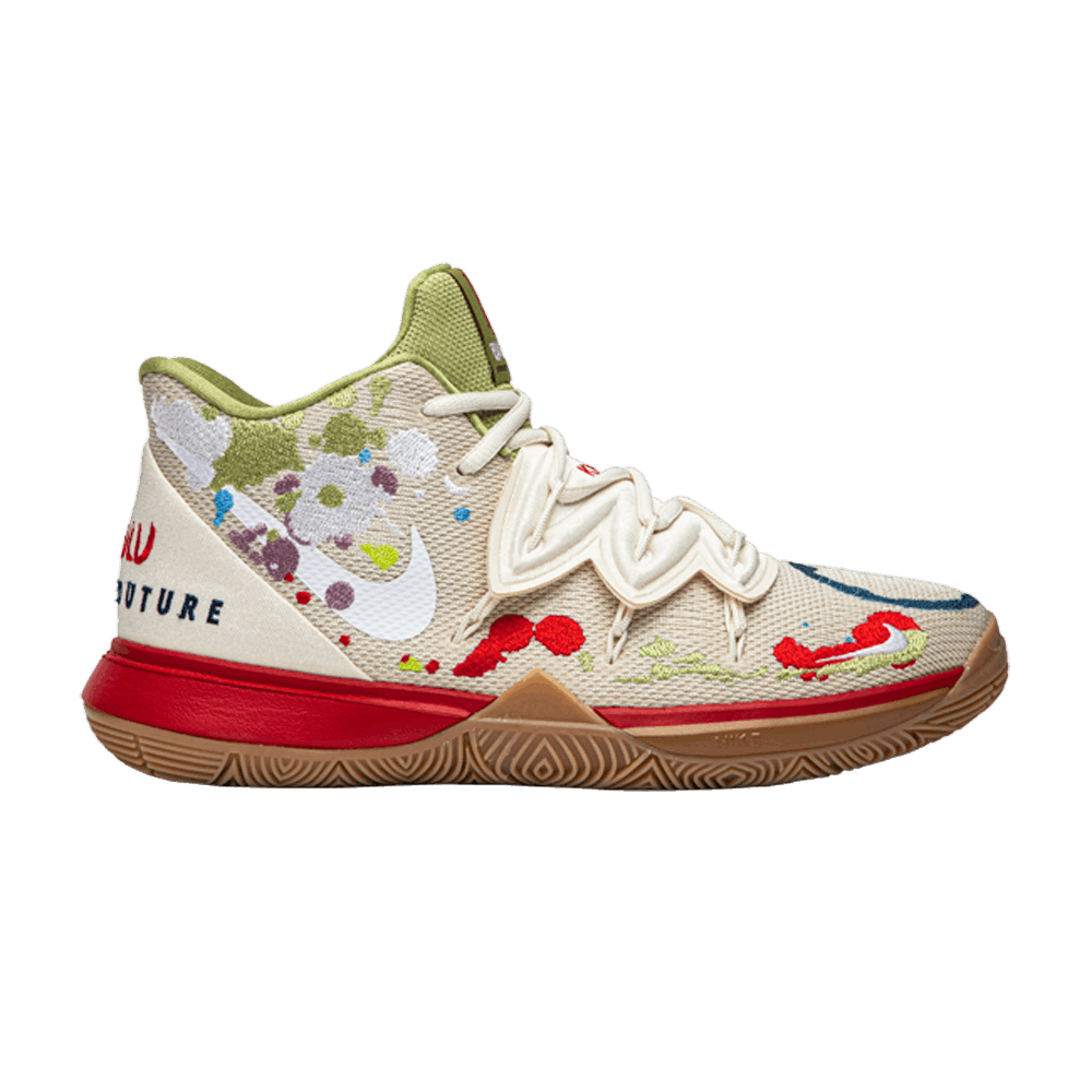 Bandulu x Kyrie 5 GS 'Embroidered Splatters'