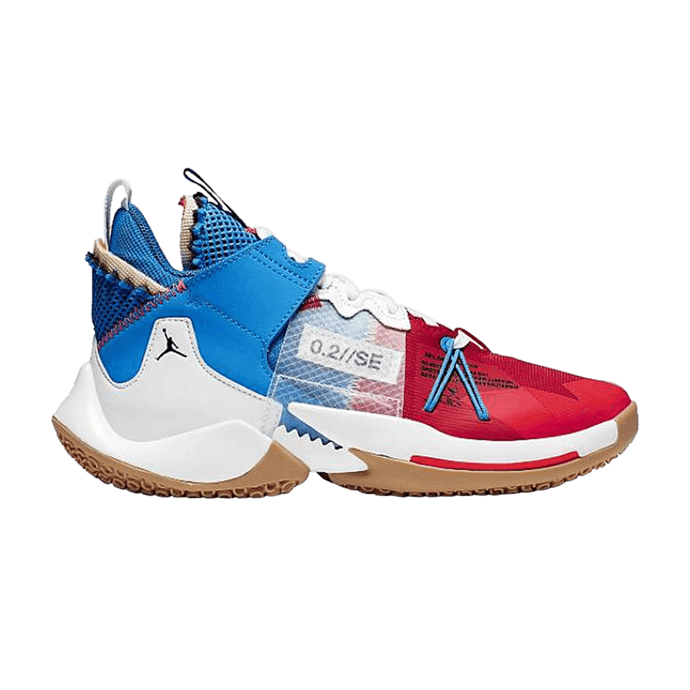 Jordan Why Not Zer0.2 SE GS 'Racer Blue Red Gum'