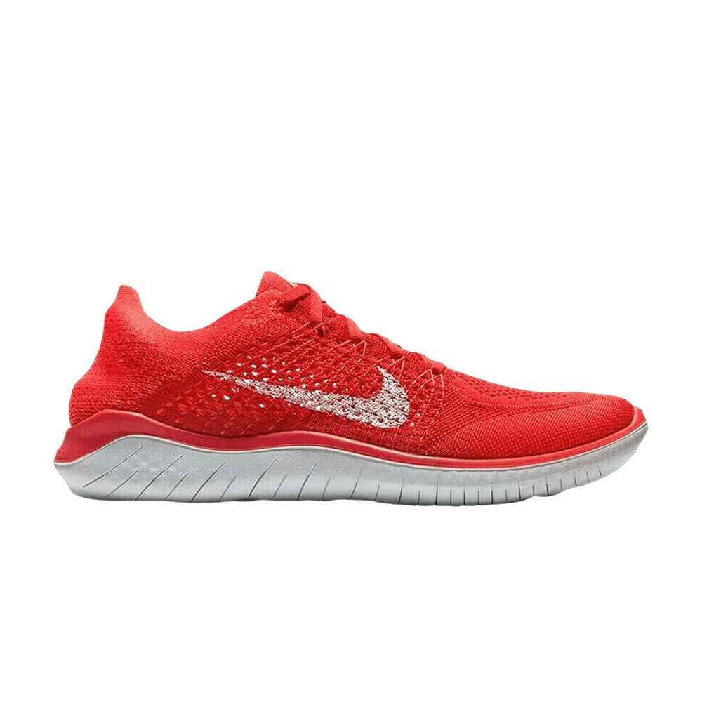 Free RN Flyknit 2018 'University Red'