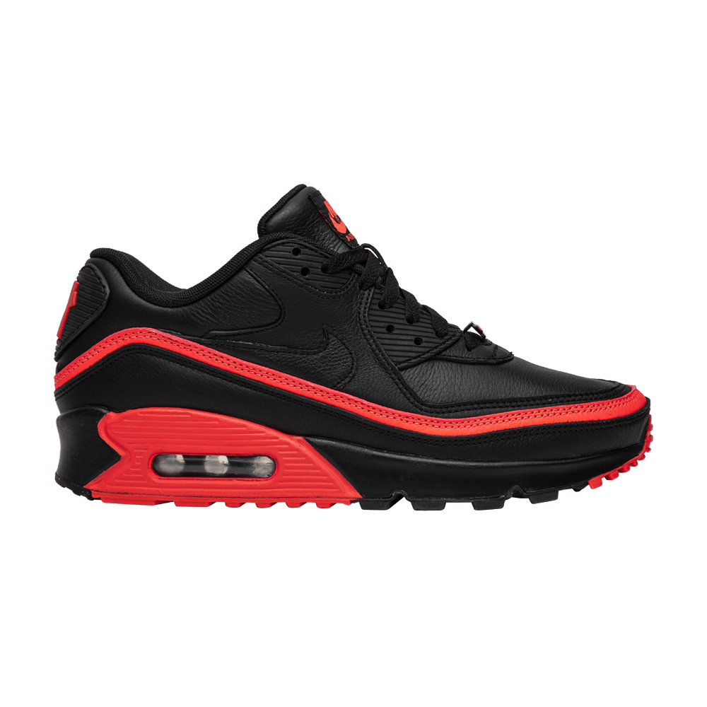 Undefeated x Air Max 90 'Black Solar Red'