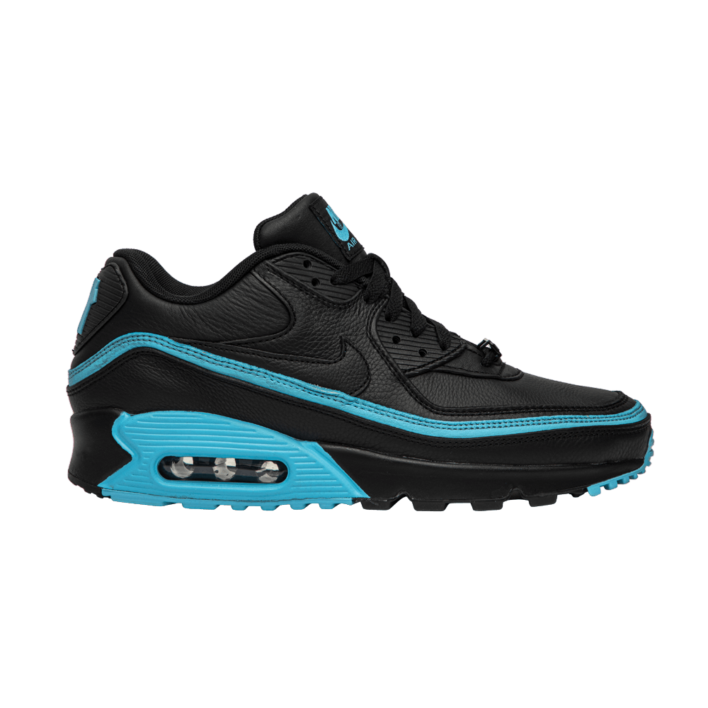 Undefeated x Air Max 90 'Black Blue Fury'