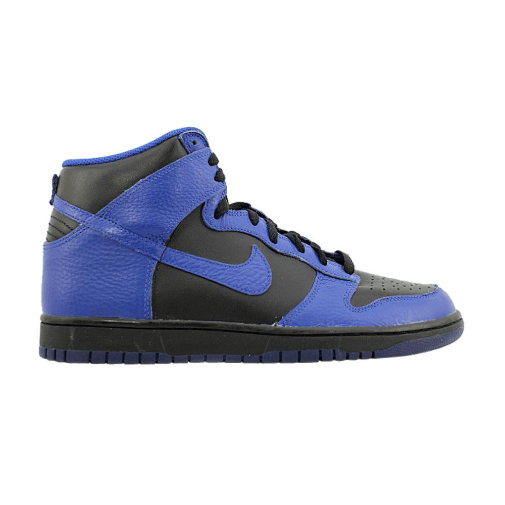 Dunk High 'Black Old Royal'