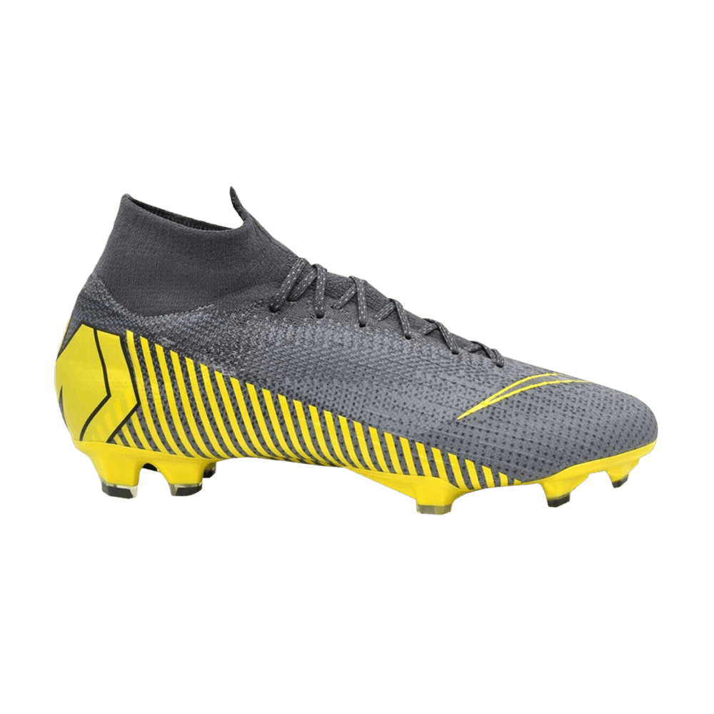 Mercurial Superfly 6 Elite FG 'Grey Yellow'