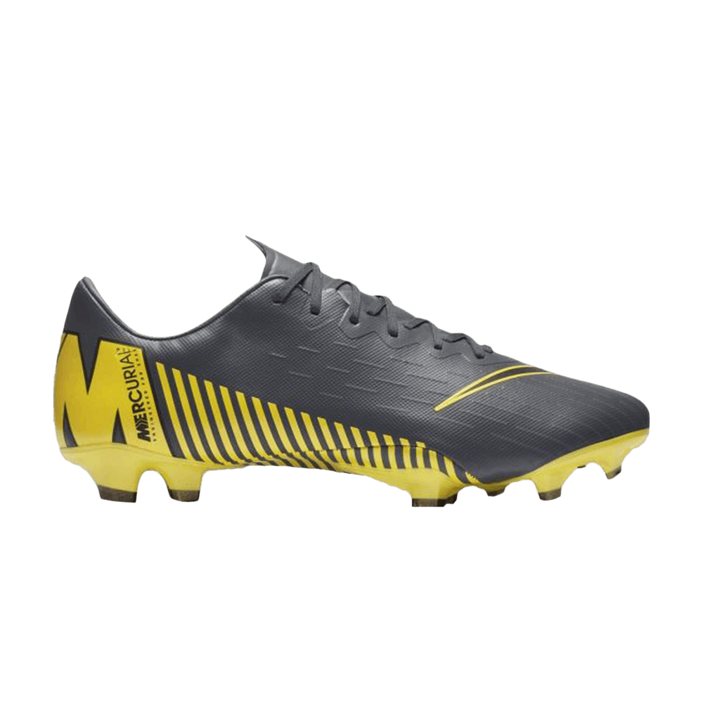 Mercurial Vapor 12 Pro FG 'Dark Grey Yellow'