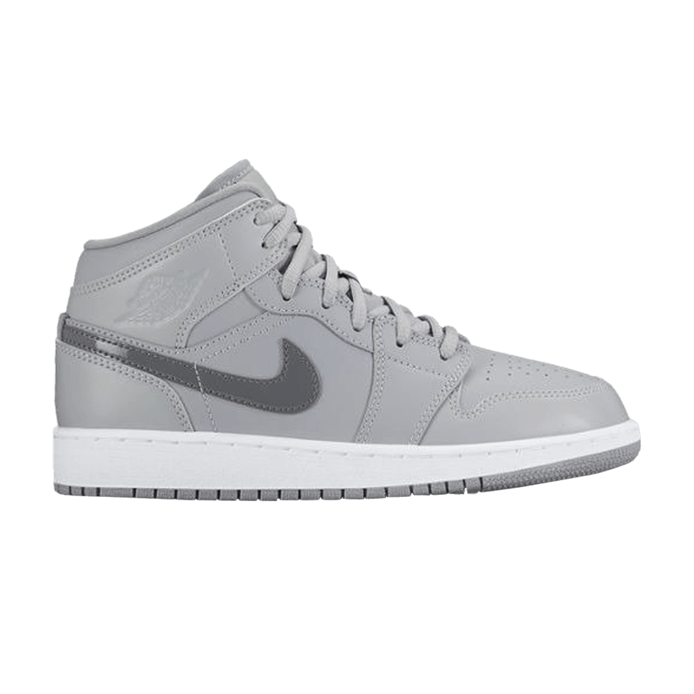 Air Jordan 1 Mid BG 'Wolf Grey'