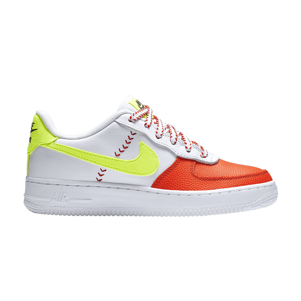 Air Force 1 LV8 SPRB GS 'White Volt Orange'