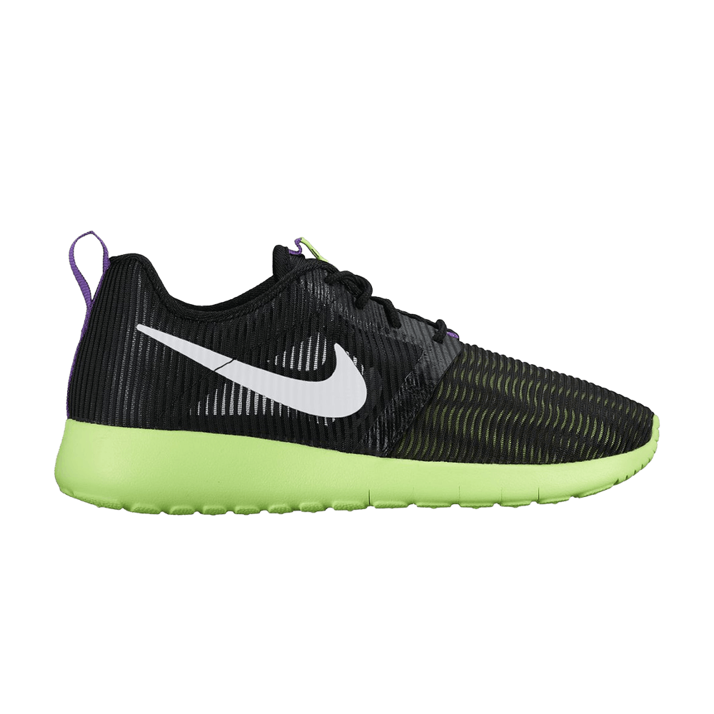 Roshe One Flight Weight GS 'Black Ghost Green'