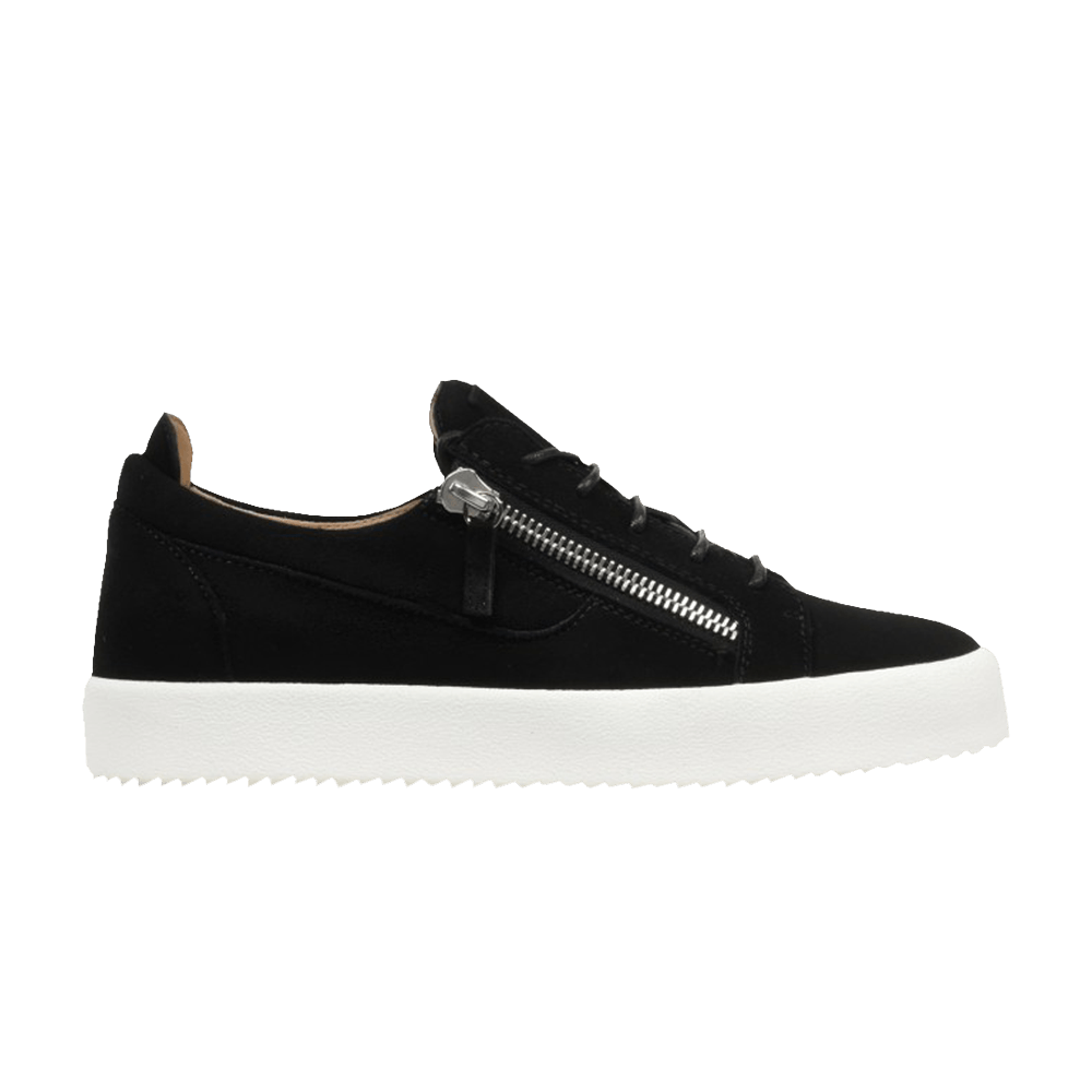 Giuseppe Zanotti Frankie Suede Low 'Black'