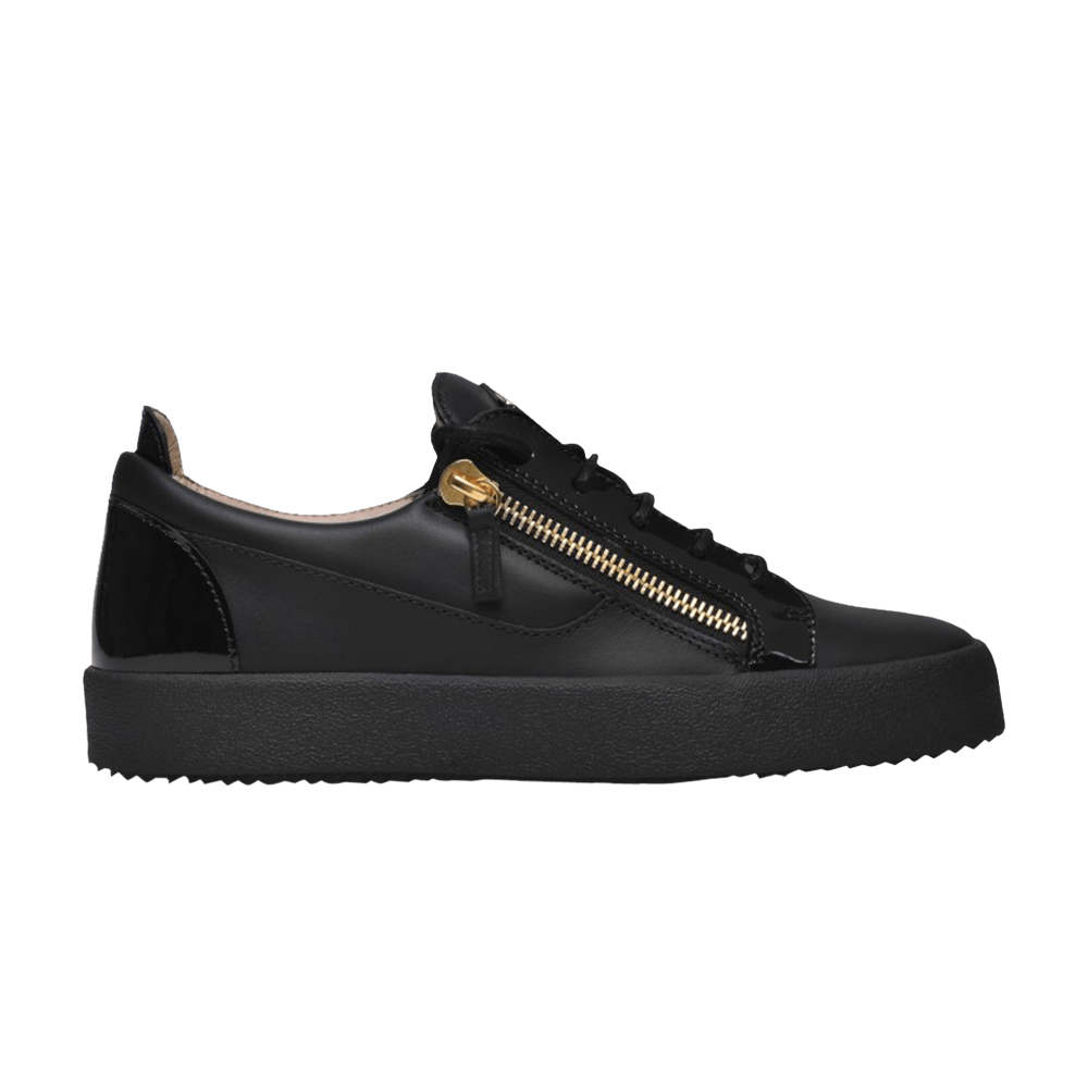 Giuseppe Zanotti Frankie Calfskin Low 'Black'