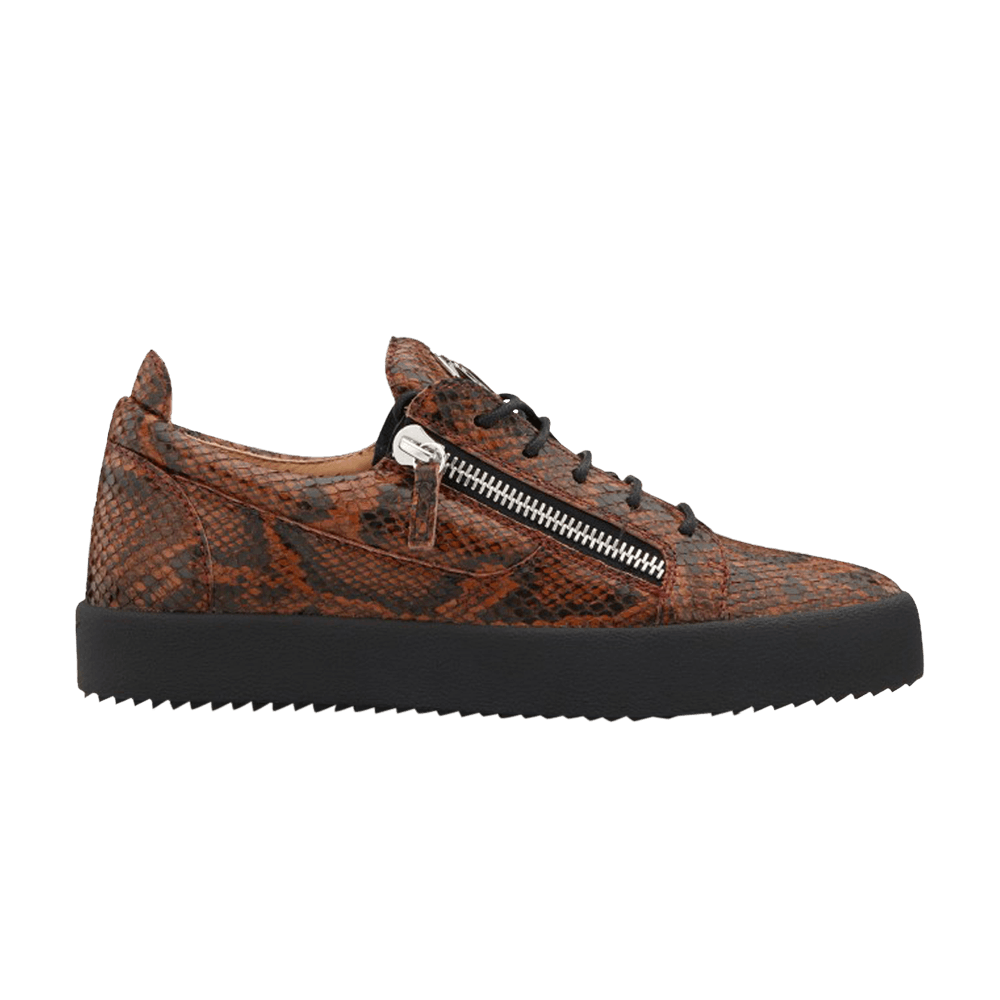 Giuseppe Zanotti Frankie Low 'Reptile Brown'