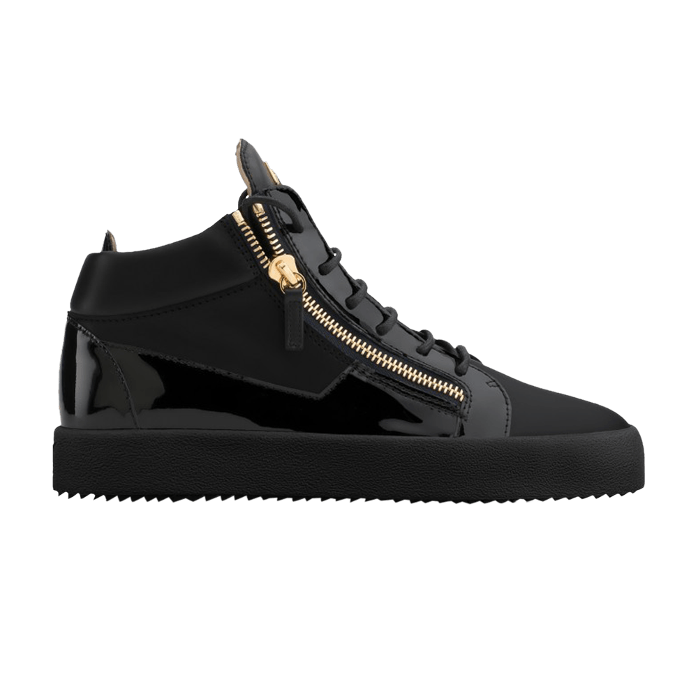 Giuseppe Zanotti Kriss Patent Mid 'Black'