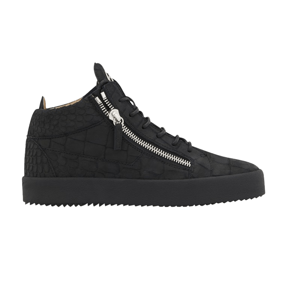 Giuseppe Zanotti Kriss Mid 'Alligator Black'