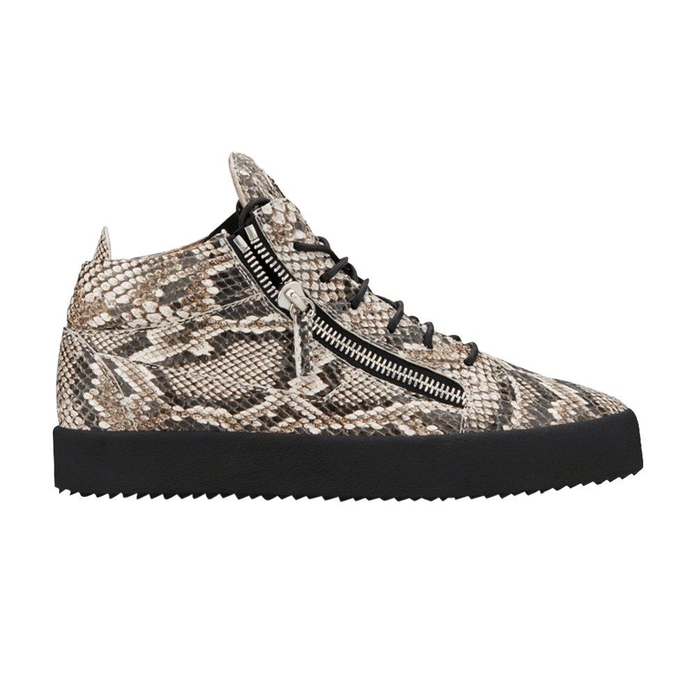 Giuseppe Zanotti Kriss Mid 'Python Grey'