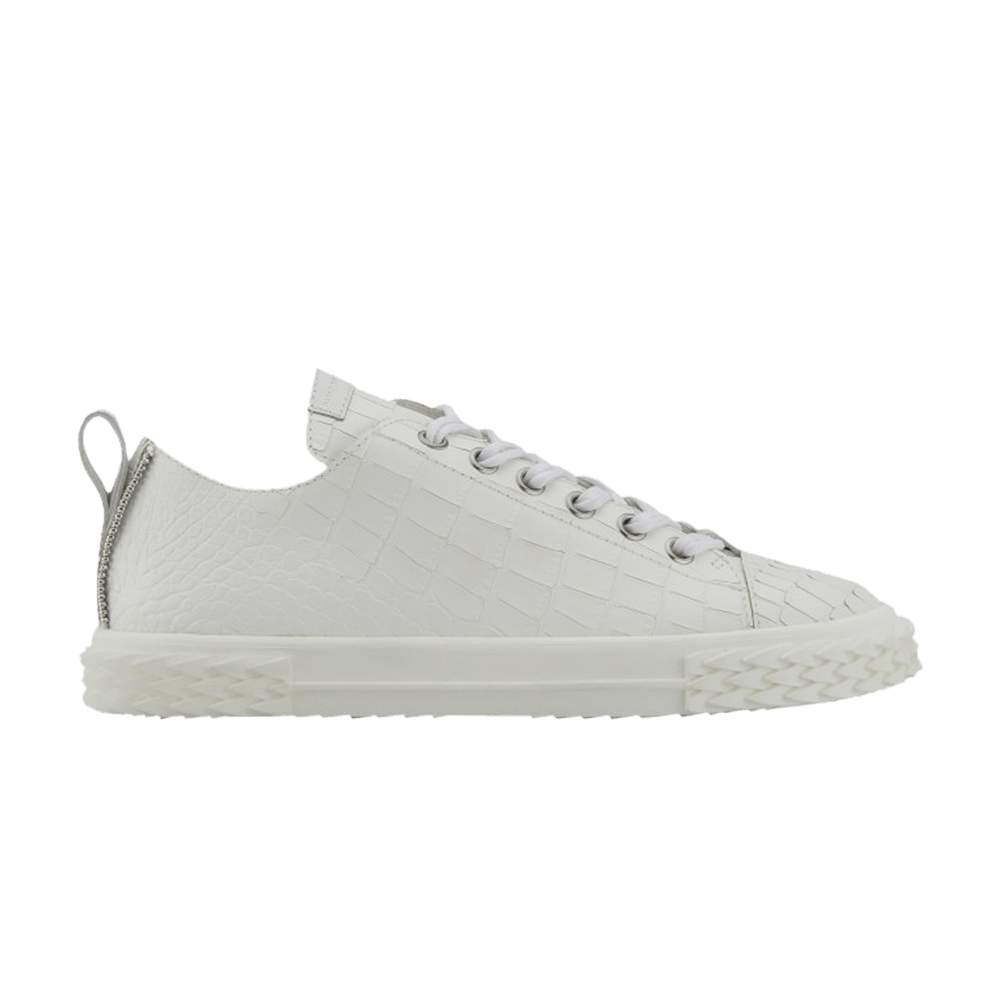 Giuseppe Zanotti Blabber Low 'Alligator White'