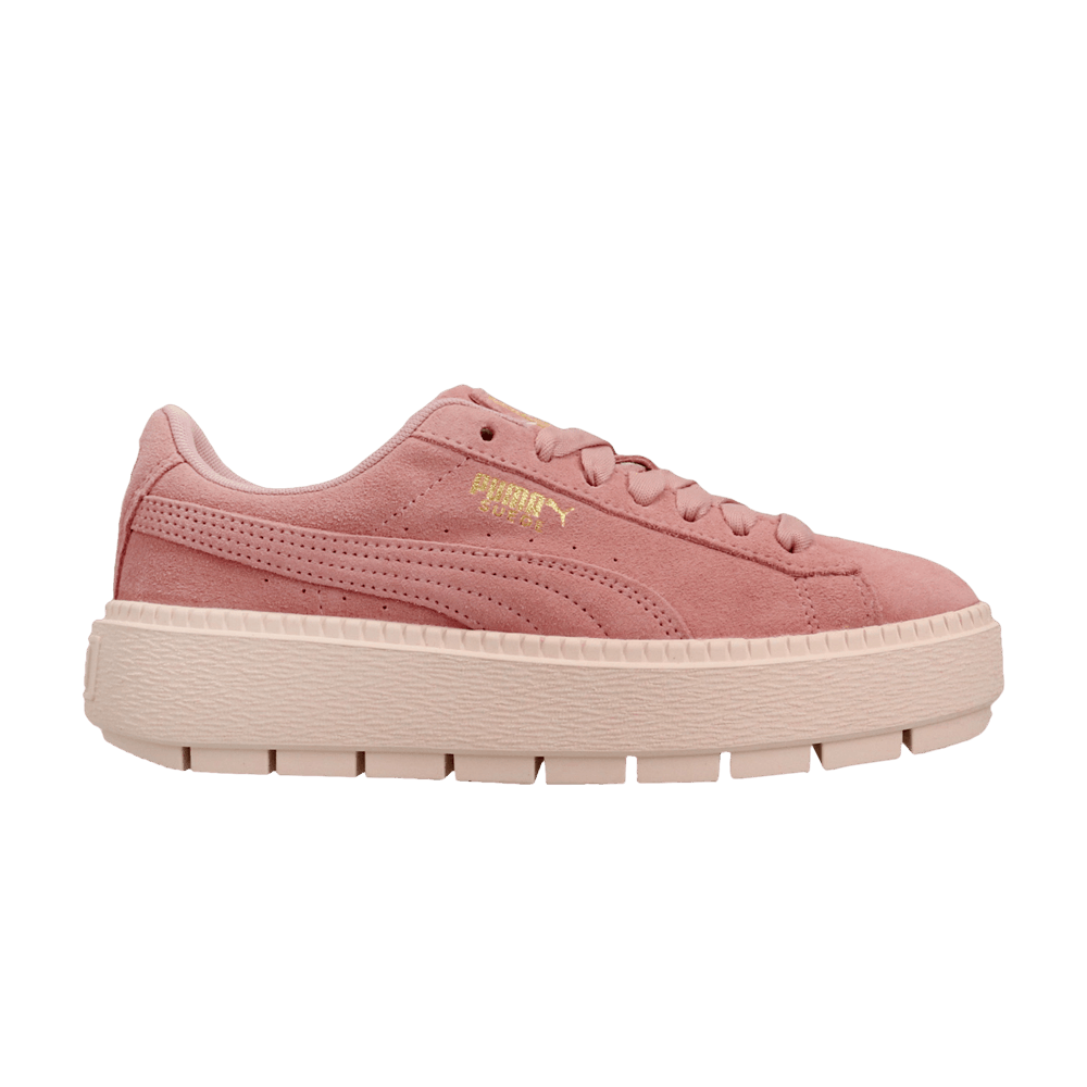 Pre-owned Puma Wmns Platform Trace 'birdal Rose' In Pink