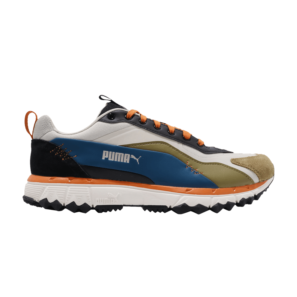 Pre-owned Puma Trail Wolf 'overcast' In Brown