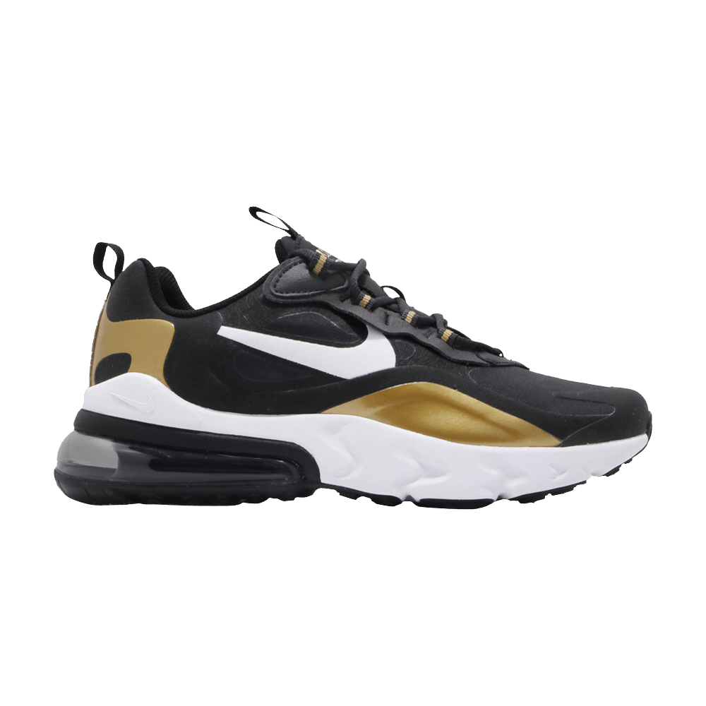 Air Max 270 React GS 'Metallic Gold'