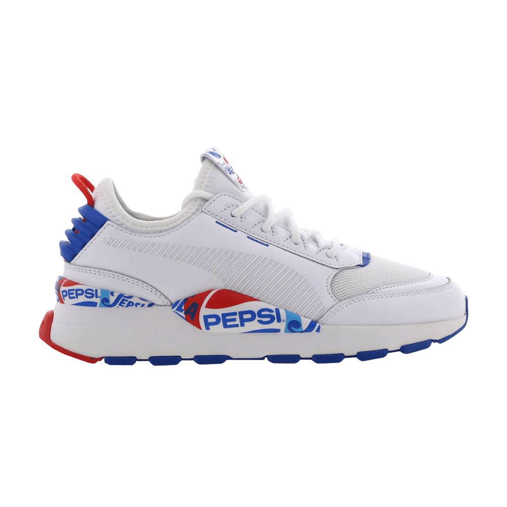 Pre-owned Puma Pepsi X Rs-0 'white Royal Red'