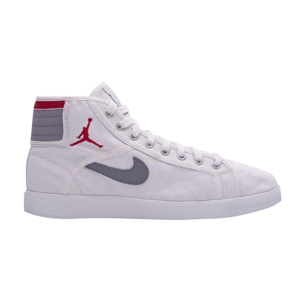 Jordan Sky High Canvas 'White Varsity Red'