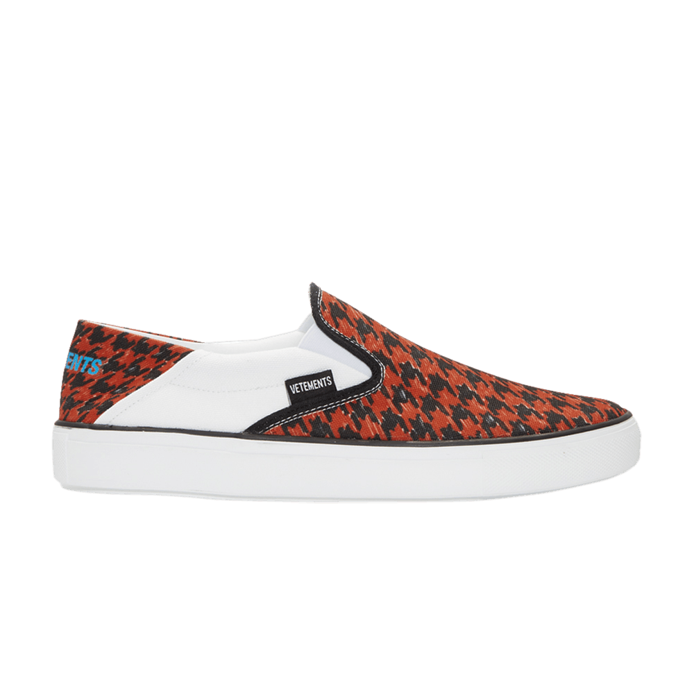 Vetements Slip-On Low 'Houndstooth Print'