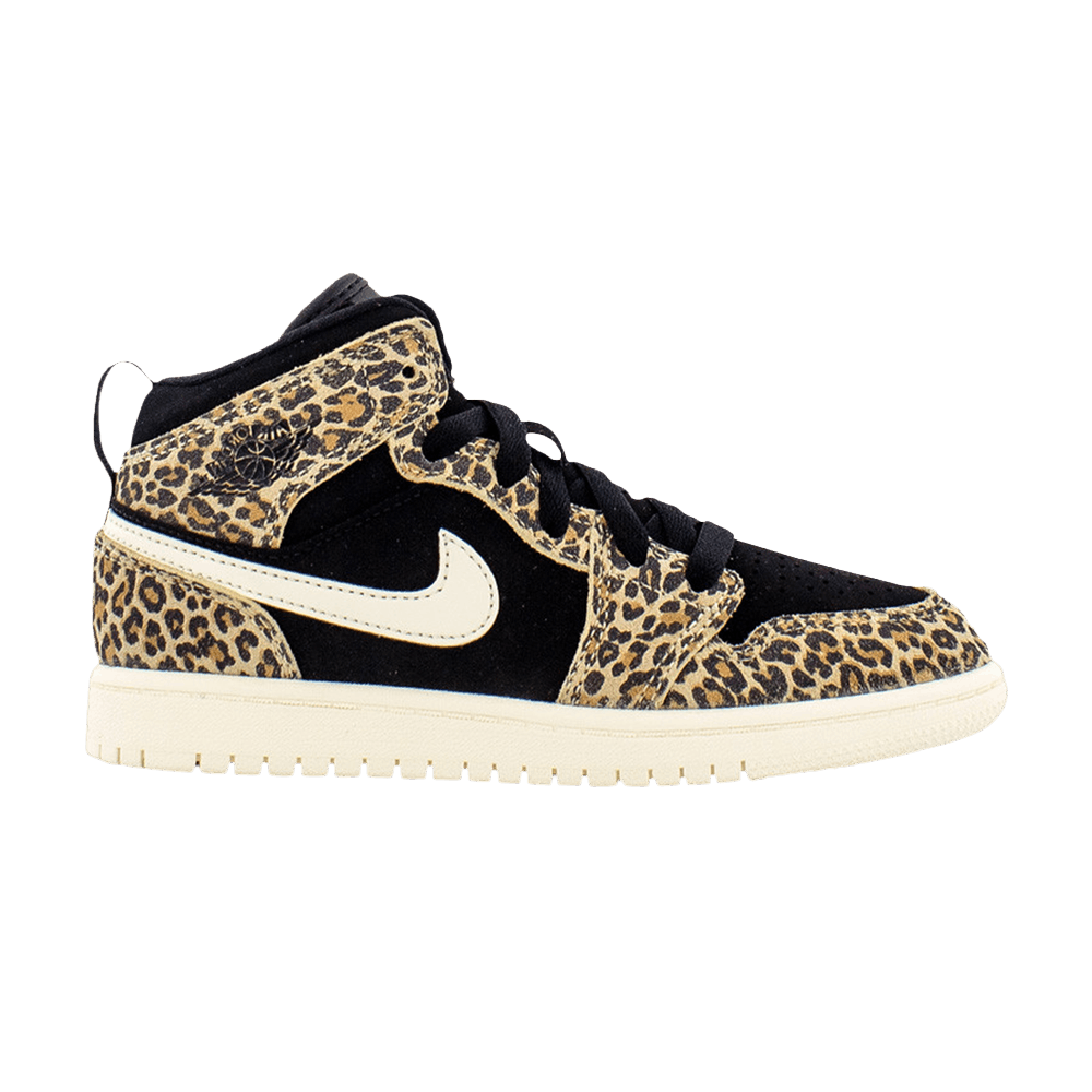 Air Jordan 1 Mid SE PS 'Cheetah'