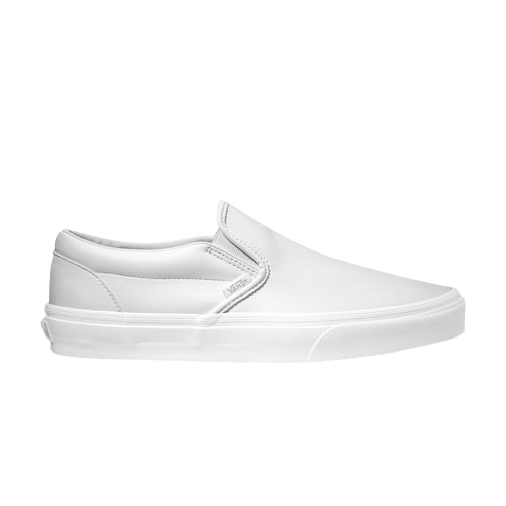 Pre-owned Vans Classic Slip-on 'classic Tumble' In White