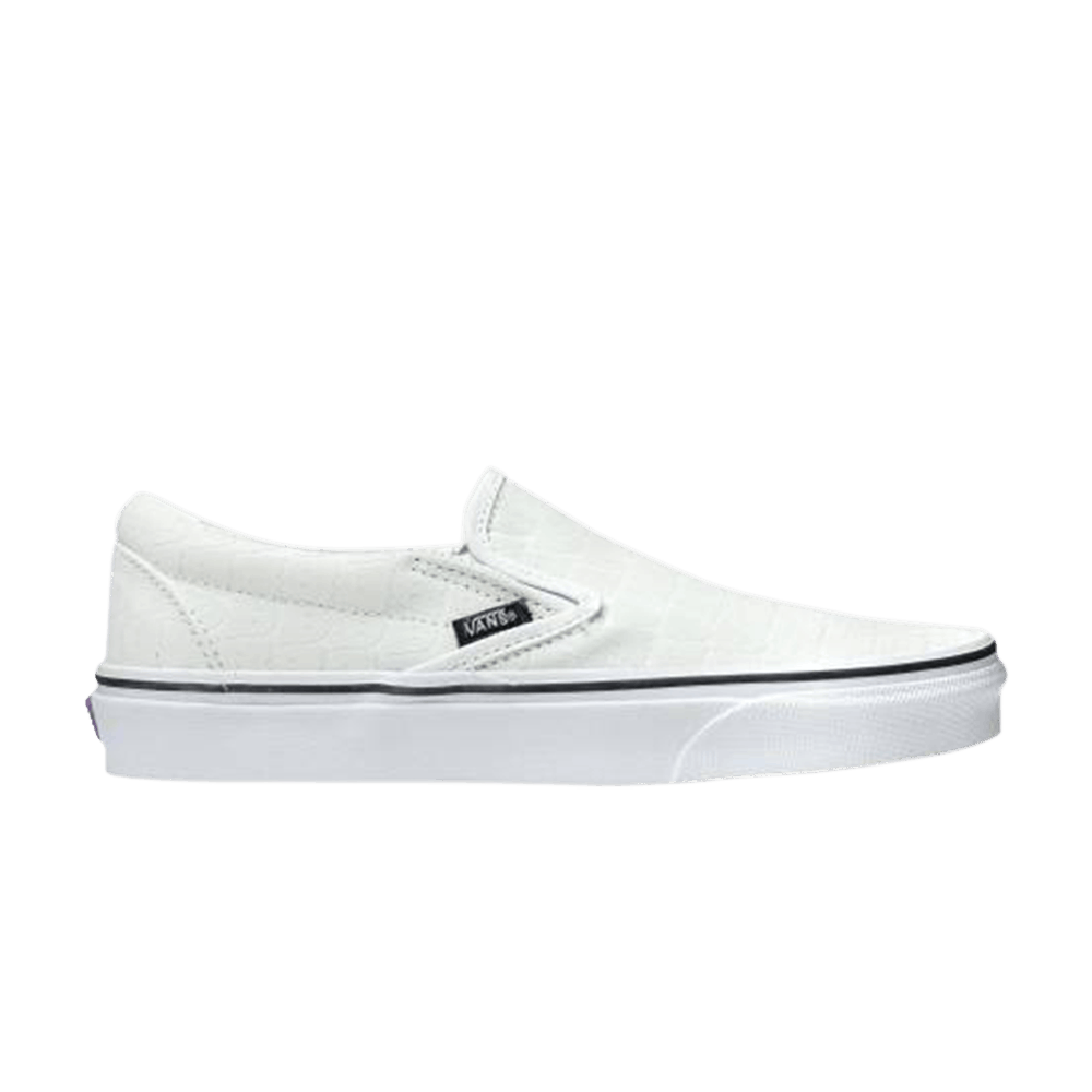 Ghostly x Classic Slip-On 'True White'