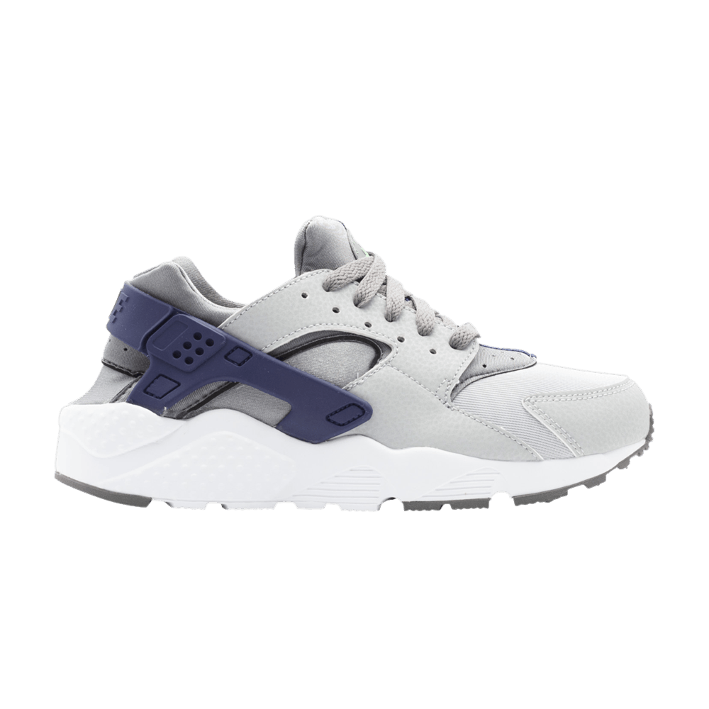 Huarache Run GS 'Grey Deep Royal Blue'