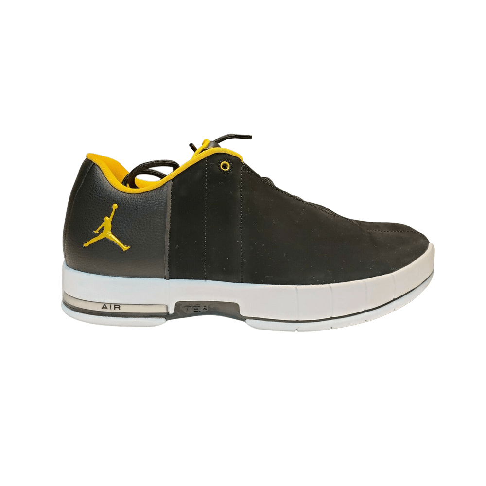 Jordan TE 2 Low 'Black University Gold'