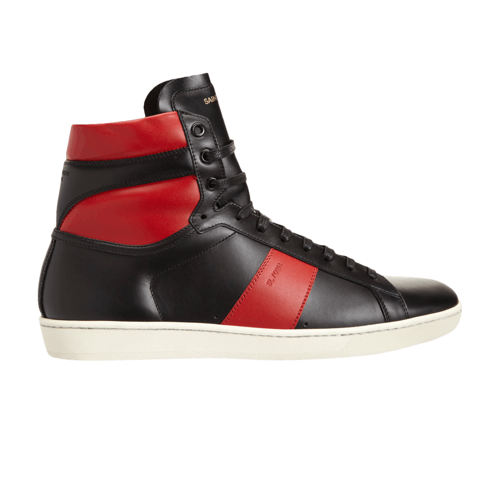 Saint Laurent SL-02H High 'Black Red'