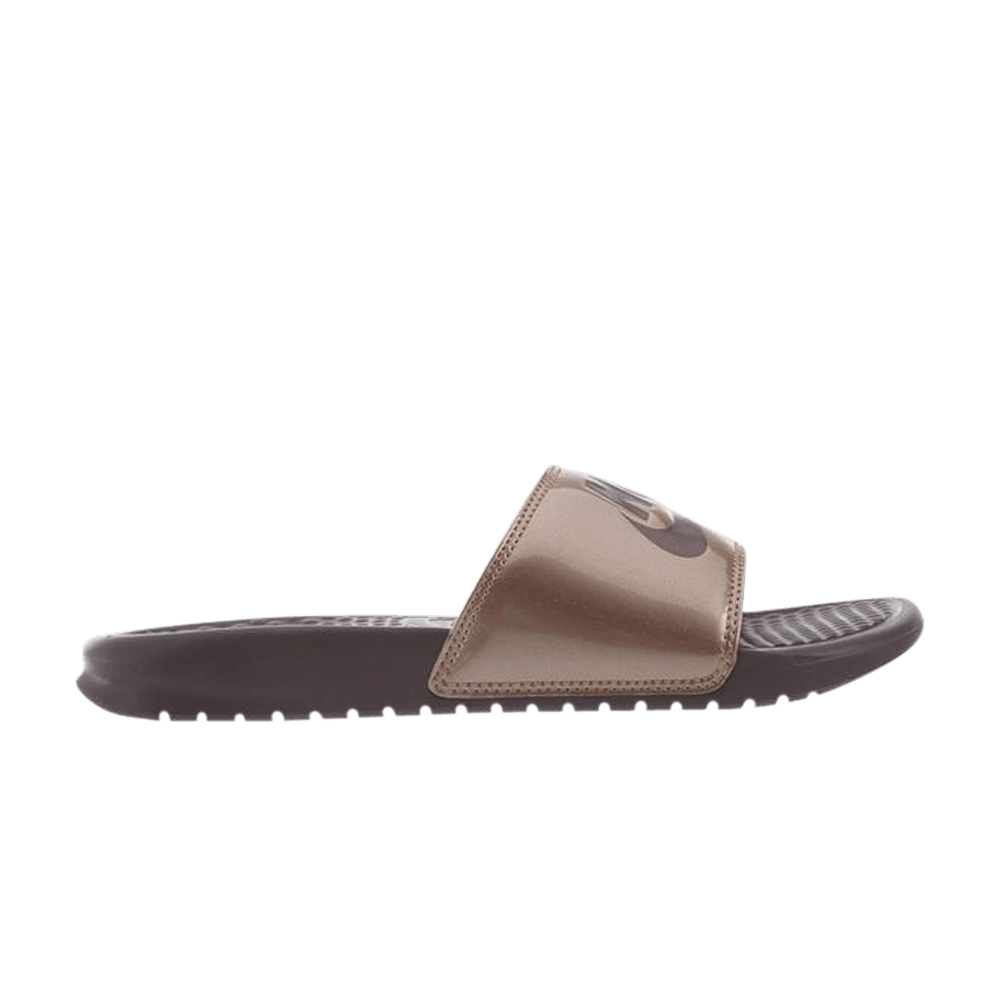 Wmns Benassi JDI 'Metallic Red Bronze'