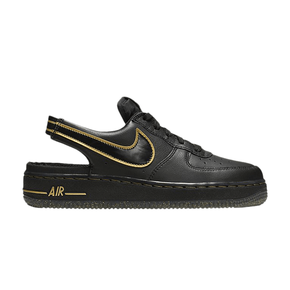 Air Force 1 VTF GS 'Black Metallic Gold'