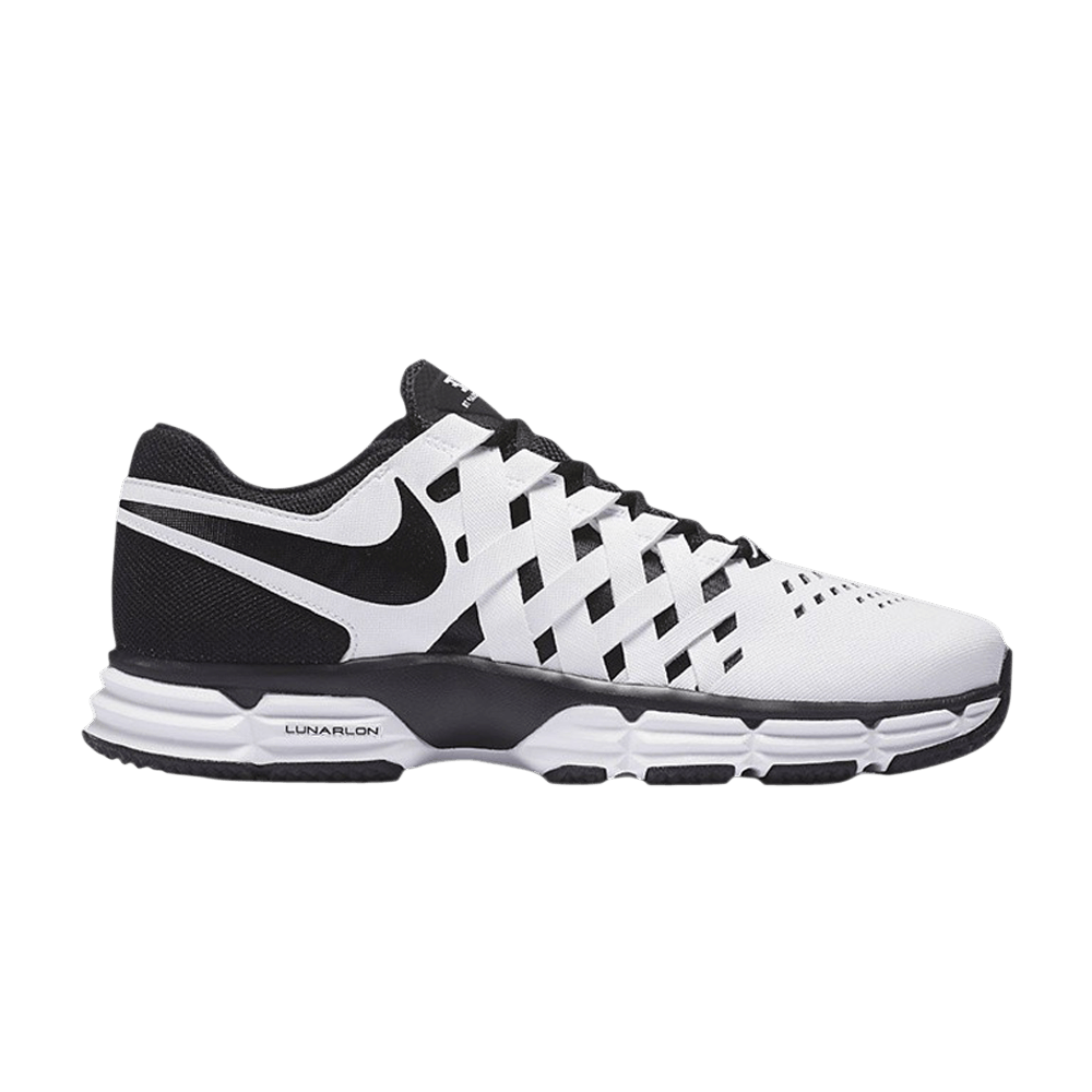 Lunar Fingertrap TR 4E Wide 'White Black'