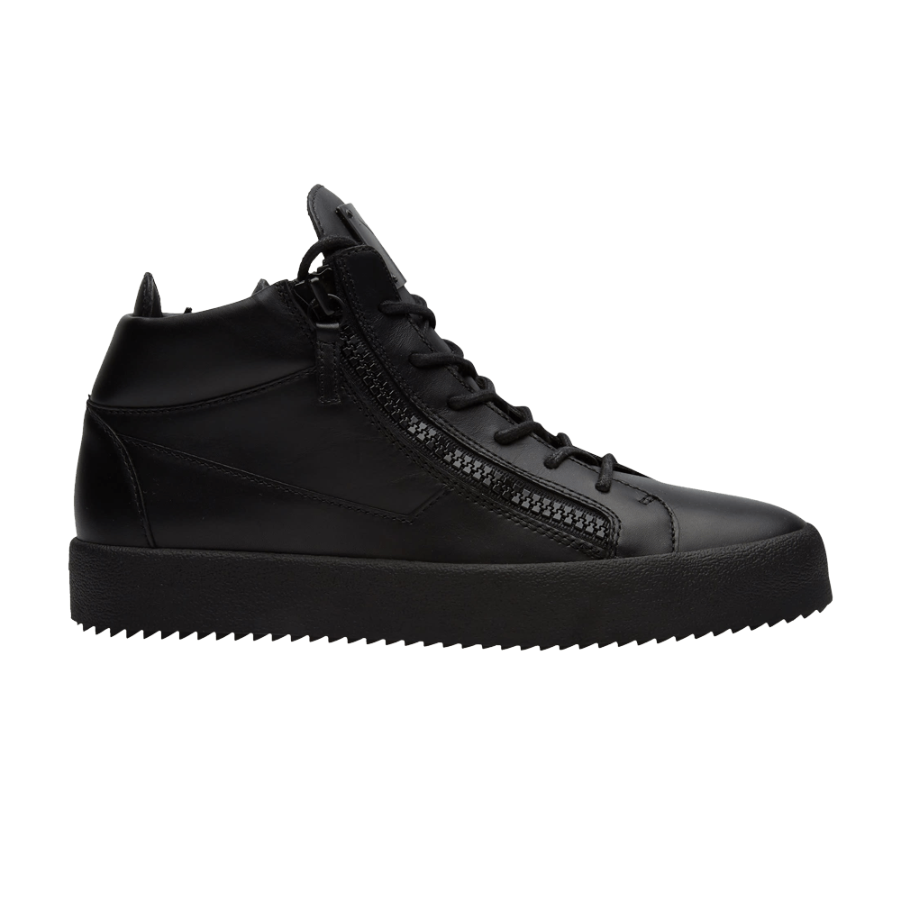 Giuseppe Zanotti Double-Zip Mid 'Triple Black'