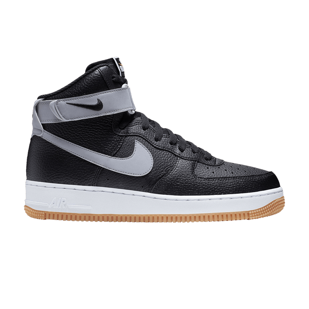 Nike Air Force 1 High '07 'Black Wolf Grey' - AT7653-001