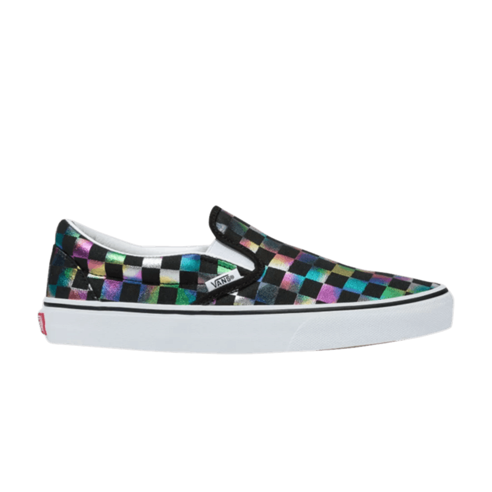 Slip-On 'Iridescent Checkerboard'