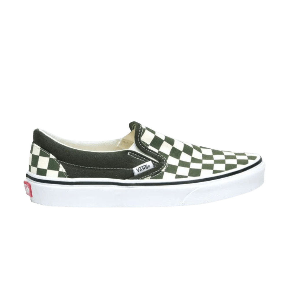 Classic Slip-On 'Forest Night Checkerboard'