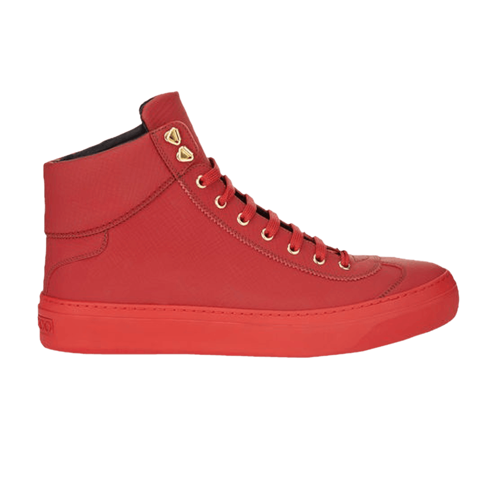 Jimmy Choo Argyle High 'Russian Red'