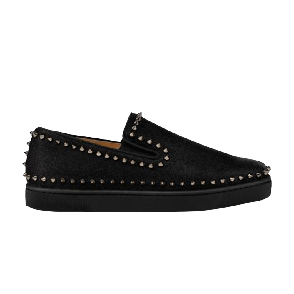 Christian Louboutin Spike Boat 'Black'