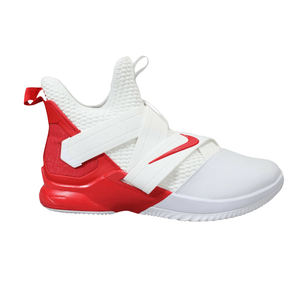 LeBron Soldier 12 TB 'White University Red'