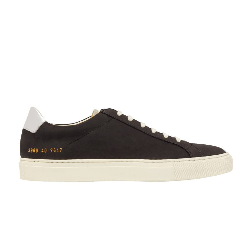 Common Projects Wmns Retro Low Special Edition 'Silver Black'