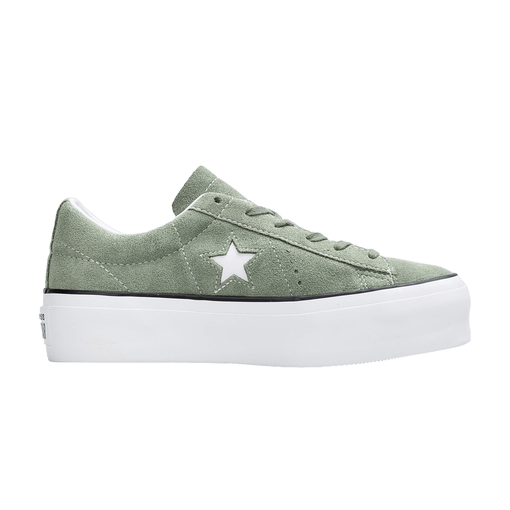 Wmns One Star Platform Low 'Vintage Lichen'