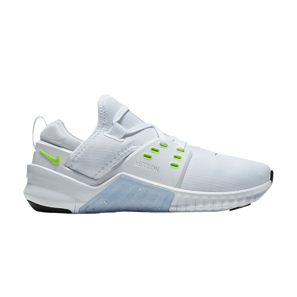 Wmns Free Metcon 2 'White Electric Green'