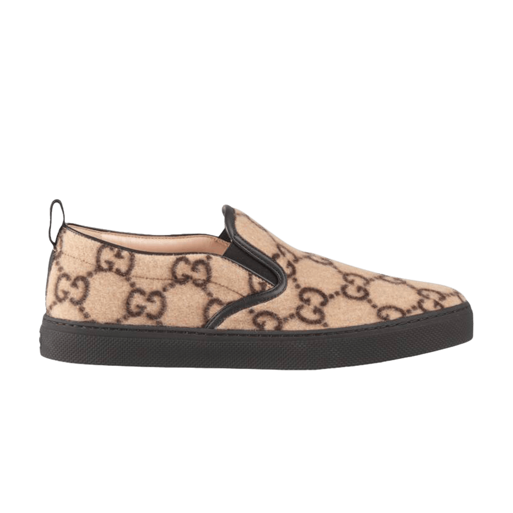 Gucci GG Wool Slip-On 'Beige'