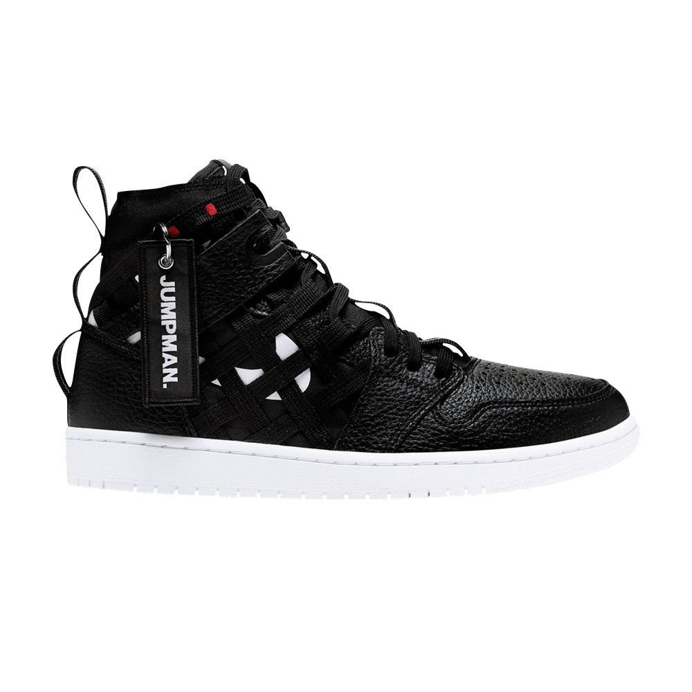 Air Jordan 1 High Strap 'White Black'