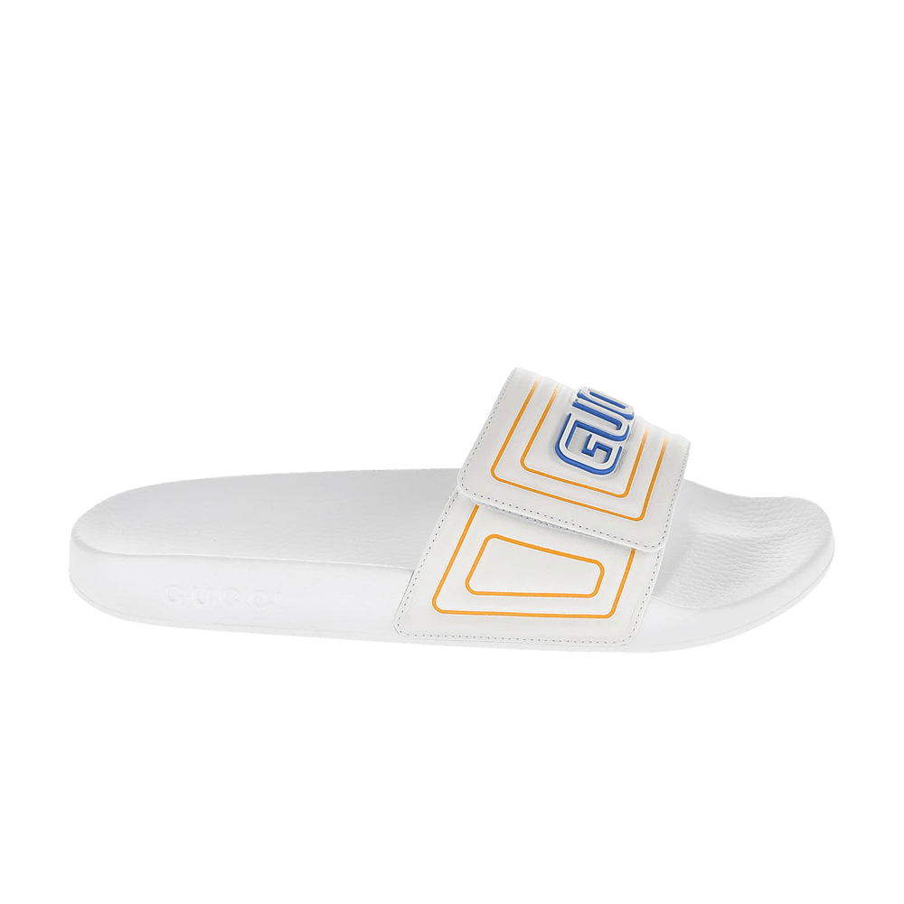 Gucci Slide 'Gucci Logo - White'