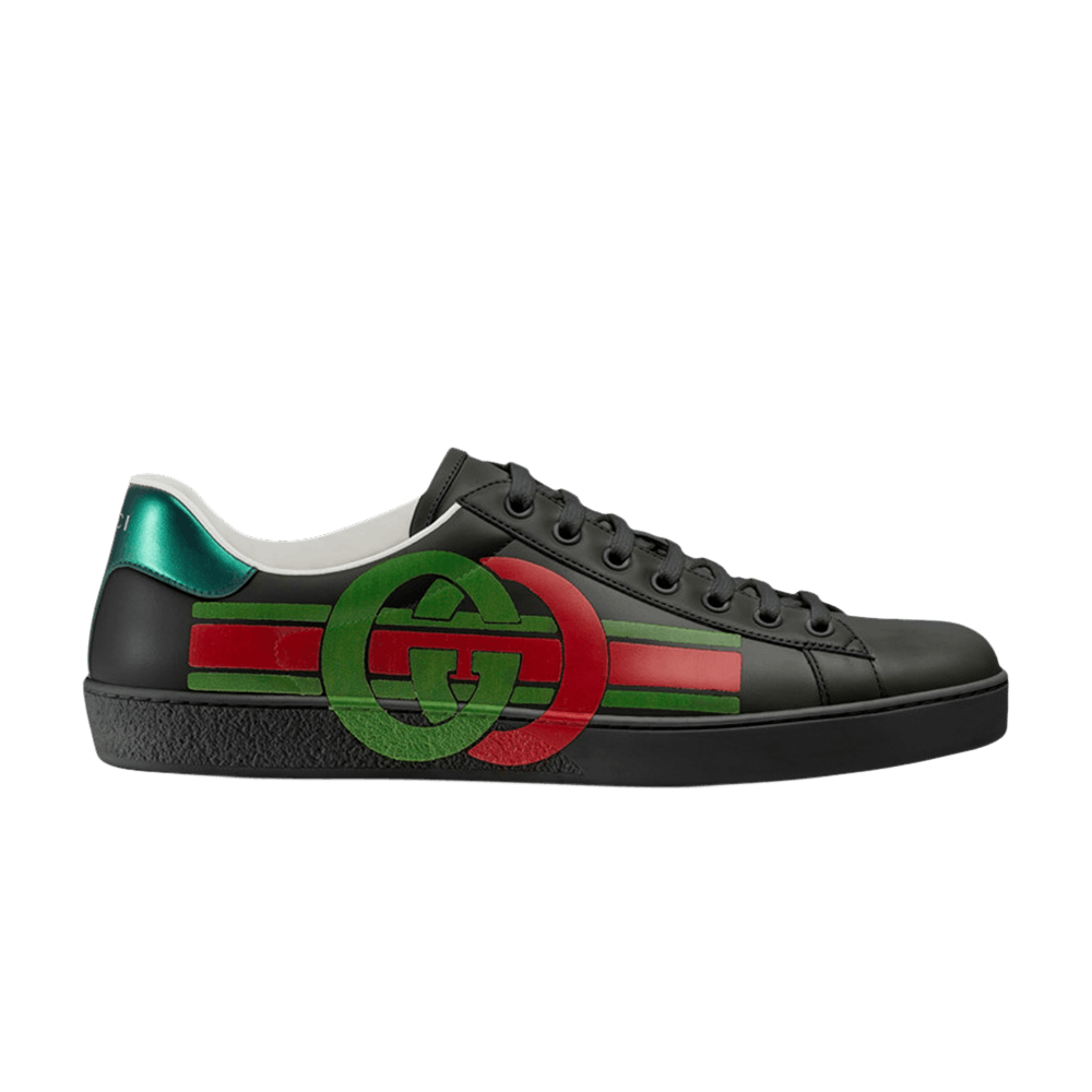 Gucci GG Ace 'Black Green Red'