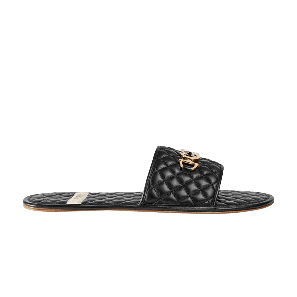 Gucci Quilted Slide 'Black'