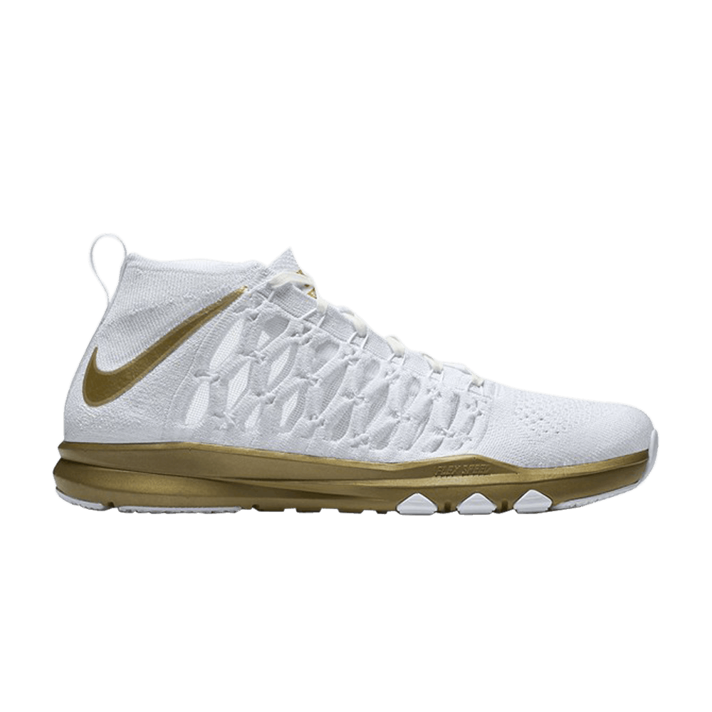 Train Ultrafast Flyknit AMP 'White Metallic Gold'